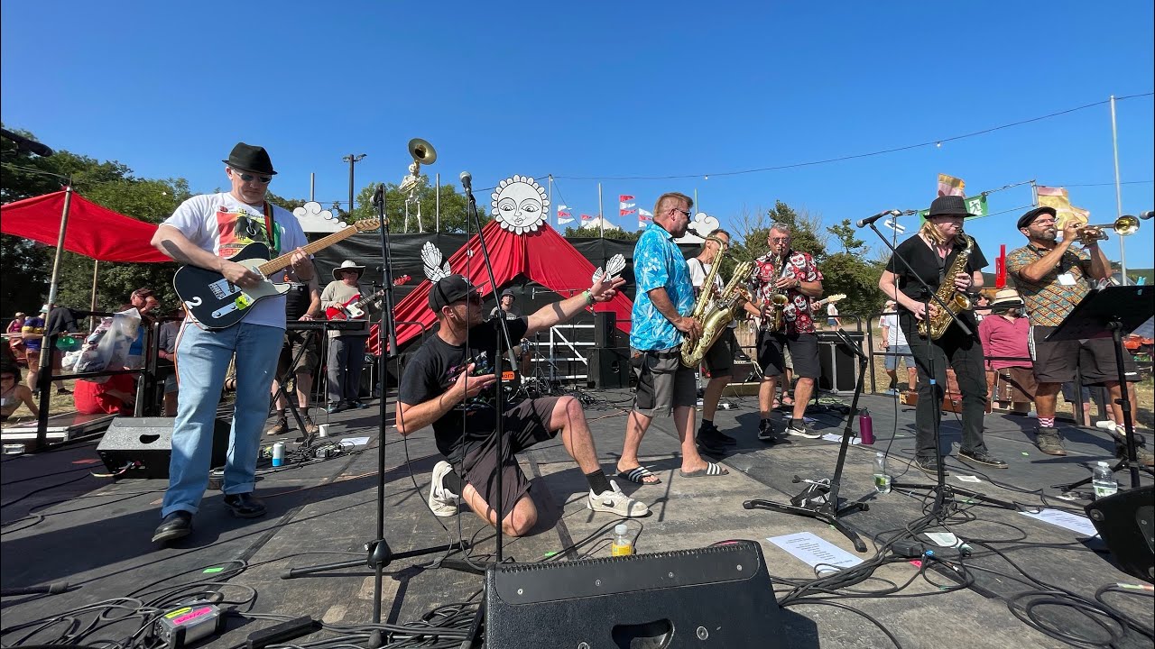 Doing the London Way,,Guns of Navarone,,ska band,,Glastonbury festival 2023