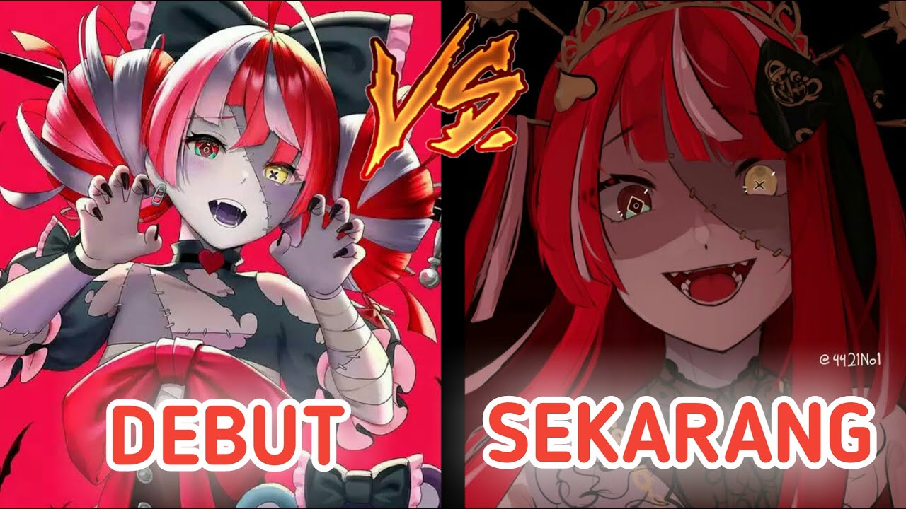 Vtuber Debut VS Sekarang 【Vtuber Indonesia】Part 2