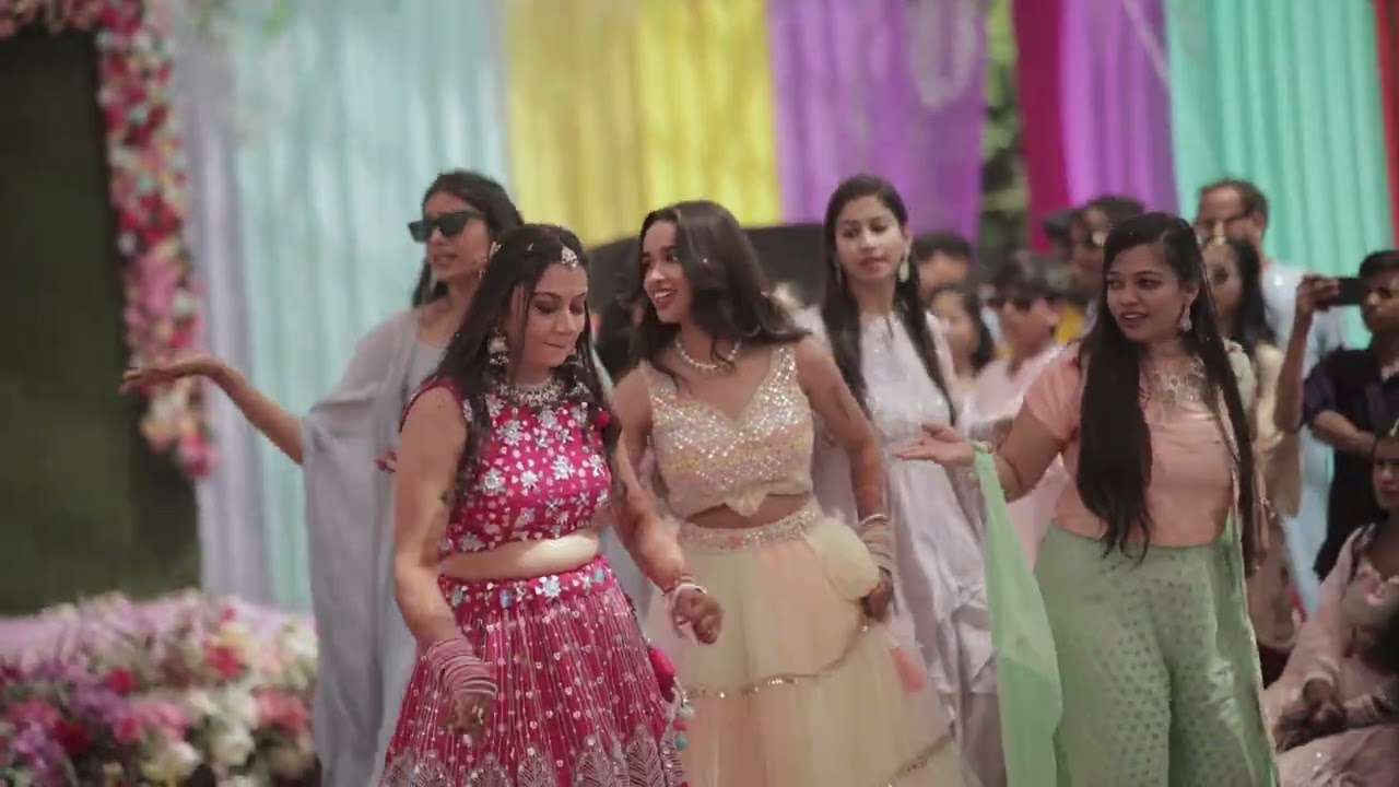 Haldi Bride Groom Dance Archit Palod