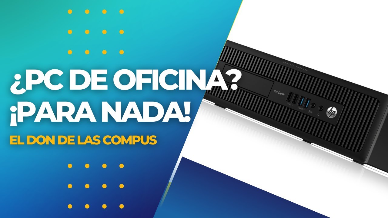 Convirtiendo Pc de Oficina a Pc Gamer (Hp ProDesk 600 g1, i5 4570 + Gtx 1050 ti)