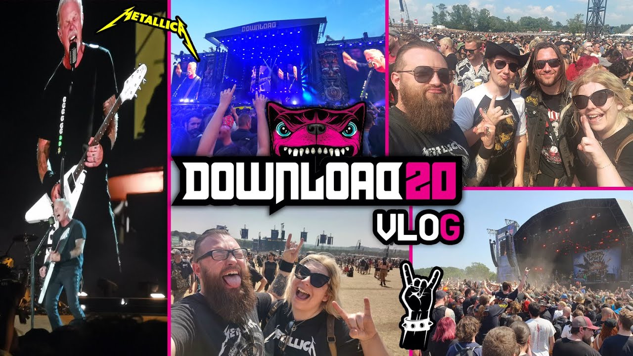 Download Festival 2023 Vlog! | Metallica, Beer & Street Food! | UK Rock Festival 🤘🏻