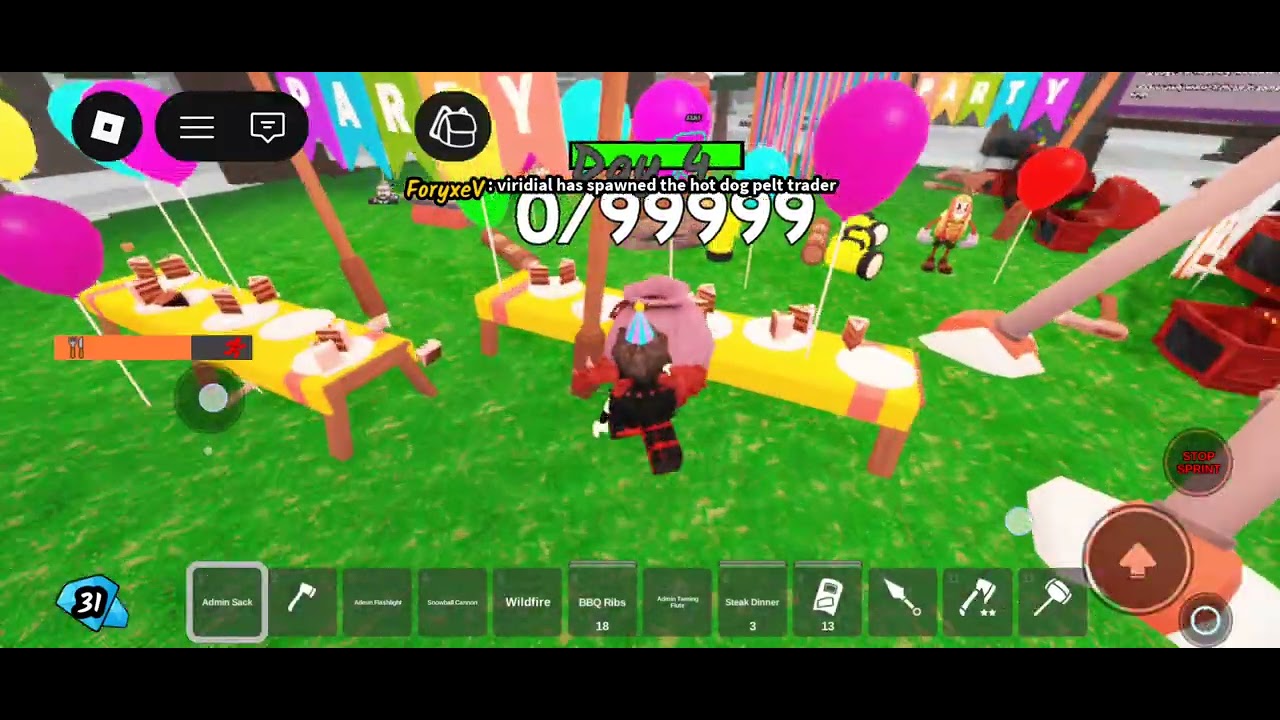 Momenti dell'update party di 99 notti🦌🥳