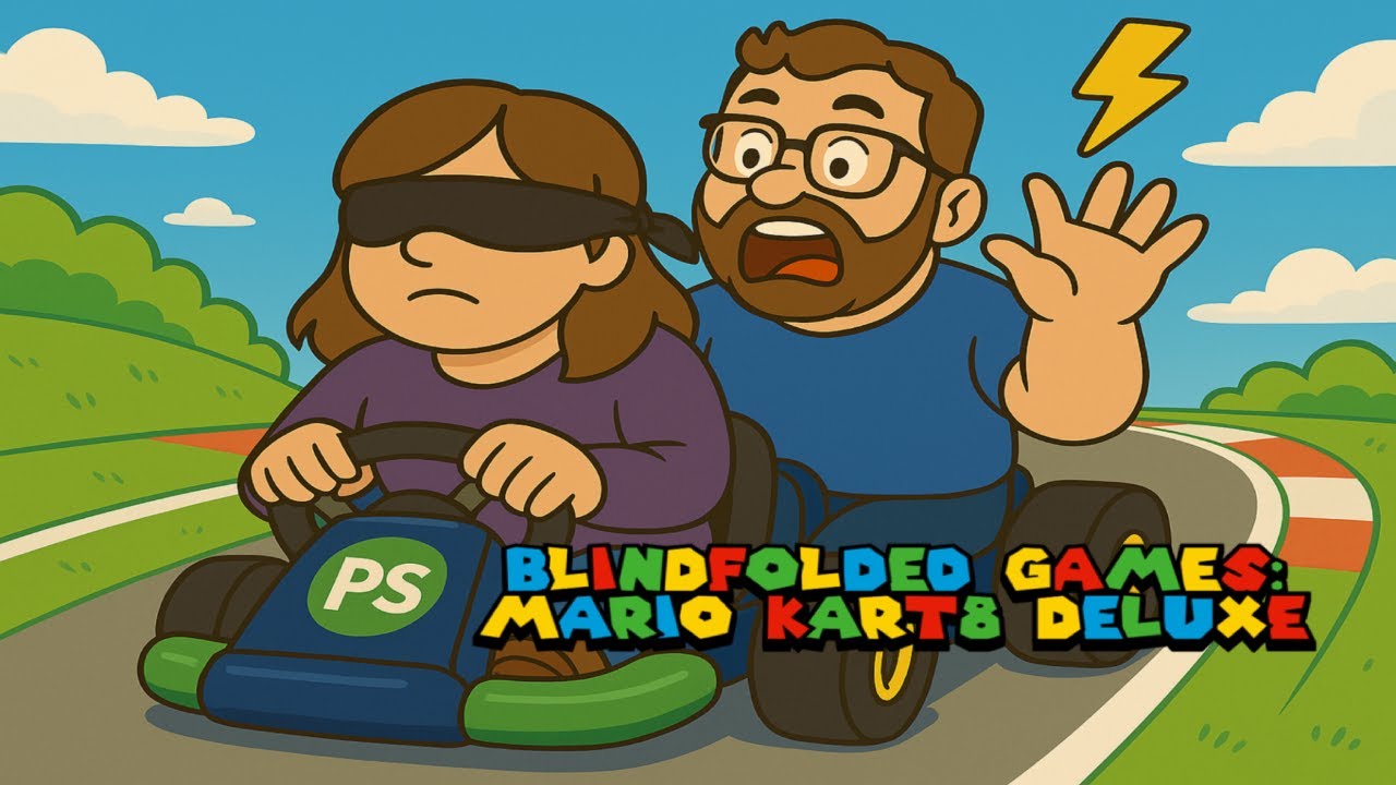BDSM (Blindfolded Driving in Super MarioKart) | Blindfolded Games