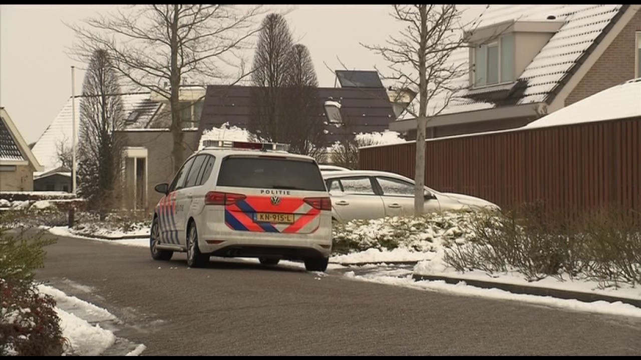 Gewapende overval woning Spanbroek, bewoner gewond