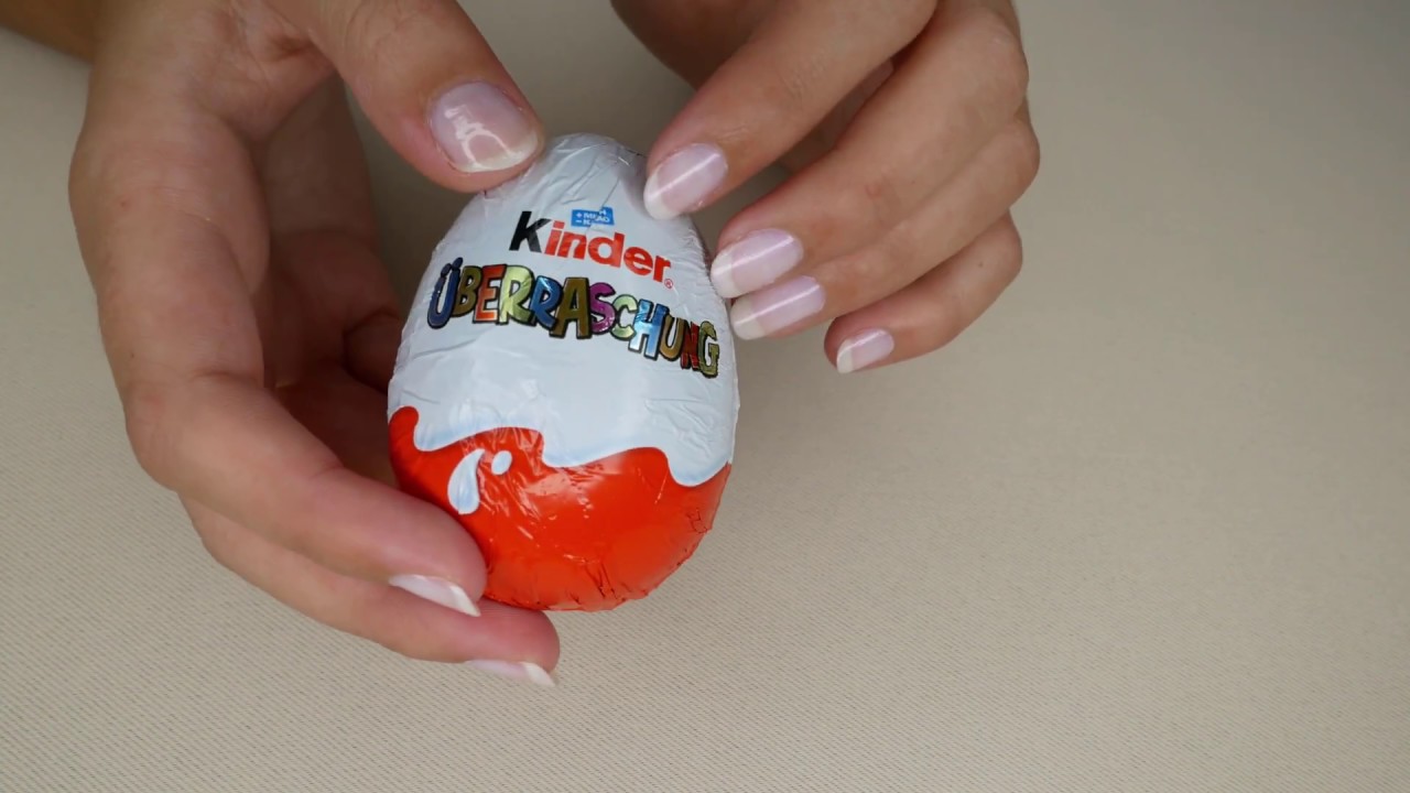 ASMR Kinder Surprise - Tapping, Crinkling, Eating sounds