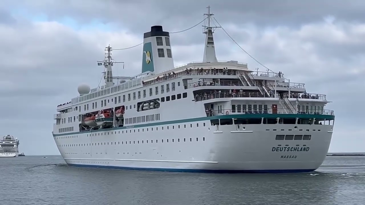 MS DEUTSCHLAND in the port of Copenhagen 25th of June 