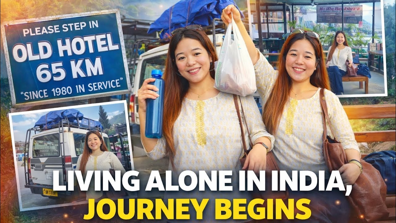 🪴Living Alone In India🎀Journey To Mountain Arunachal Pradesh🩵🍃🥳