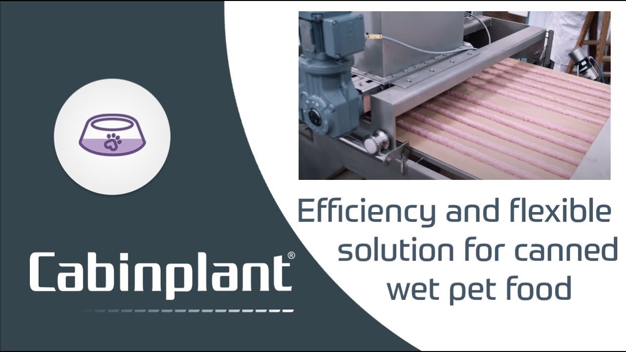 Cabinplant Solution for Wet Pet Food