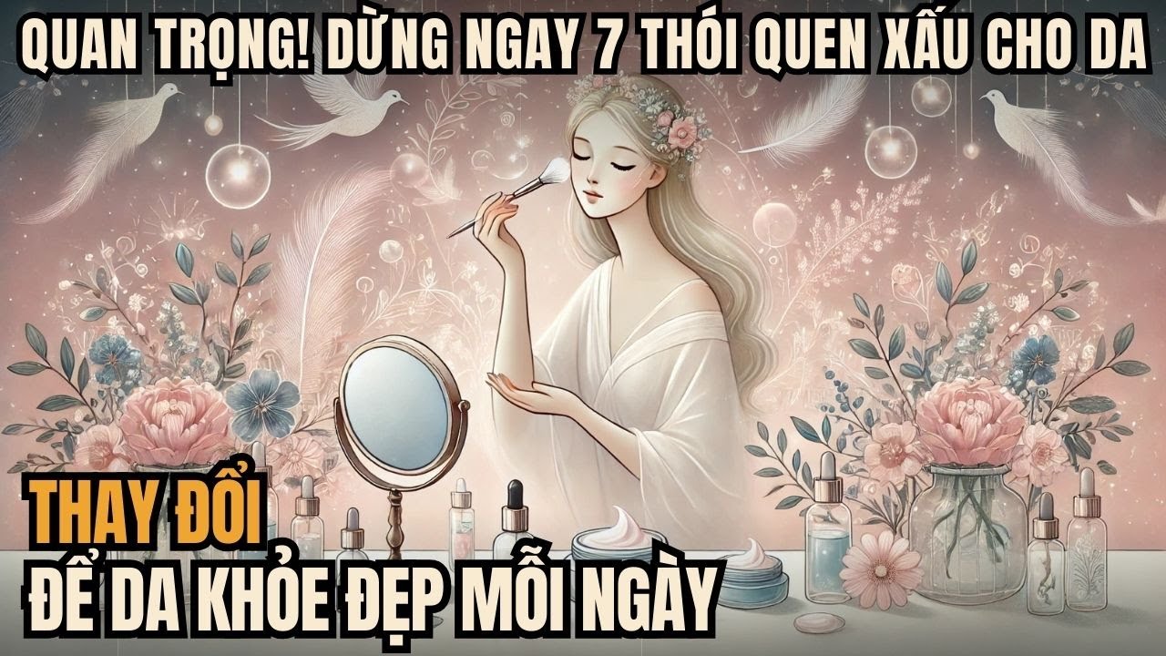 Bí Mật Làn Da Đẹp – Dừng ngay 7 thói quen này. |AudioBook|Sách Phụ Nữ|