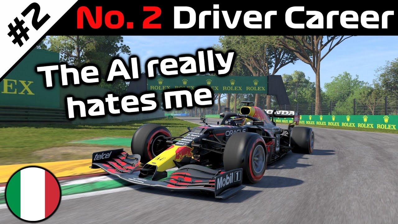 F1 2021 Number Two Driver Career Mode Ep.2 - The Emilia Romagna GP