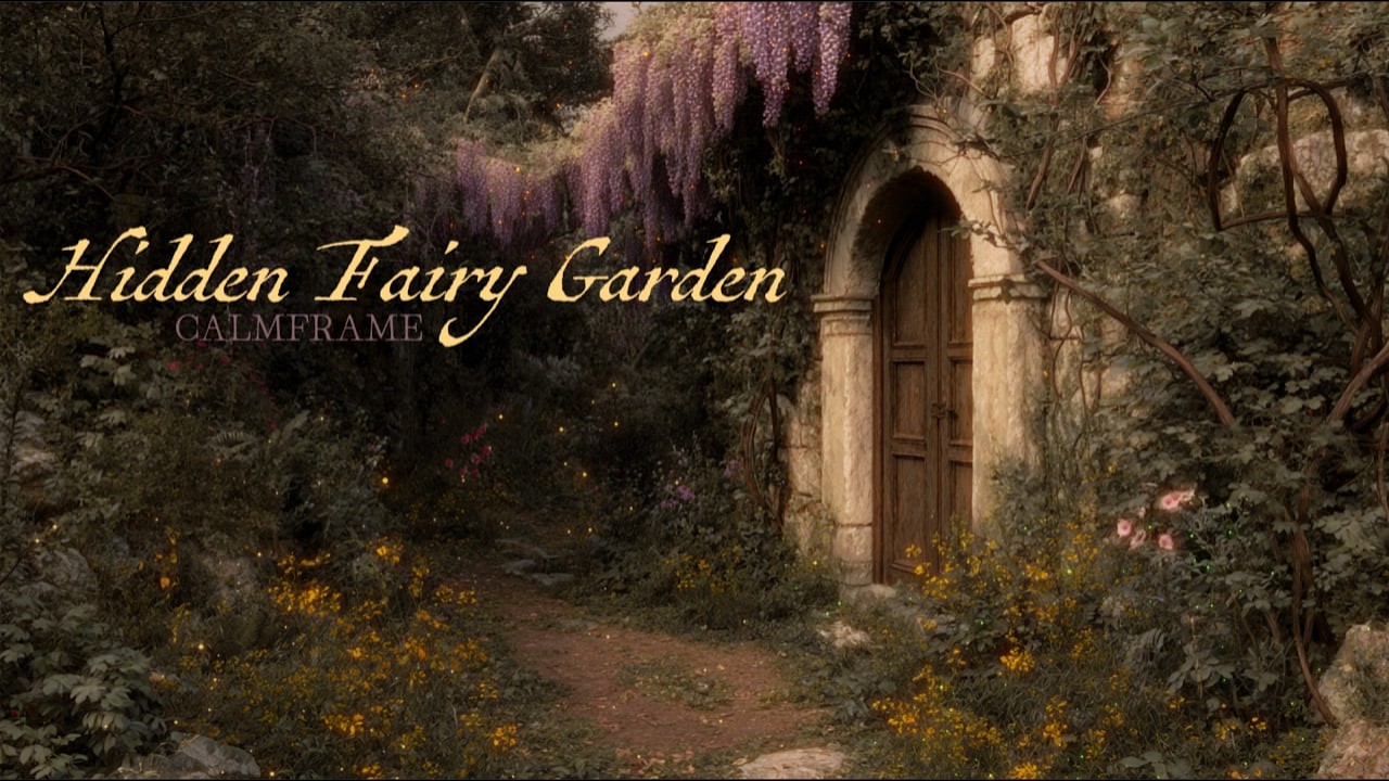 Hidden Fairy Garden — Enchanted Forest Ambience for Relaxation & Reading