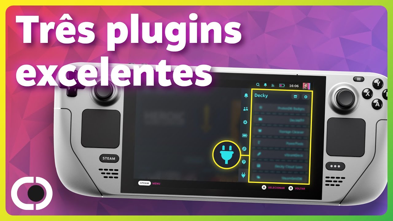 Esses 3 PLUGINS vão MELHORAR A USABILIDADE do seu Steam Deck
