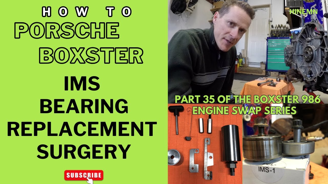 Porsche Boxster 986 Complete IMS Bearing Surgery Part 35 of  Boxster Engine Swap Series