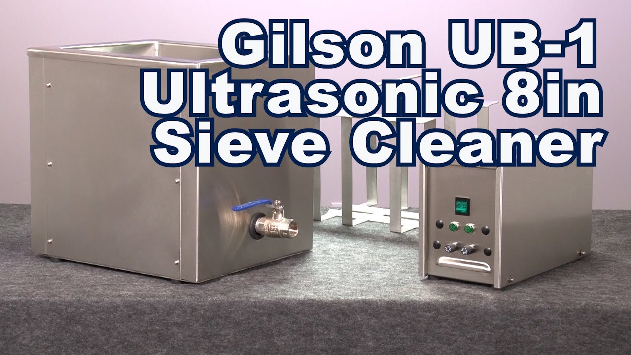 Gilson Ultrasonic Cleaner for 8in Test Sieves (UB-1)