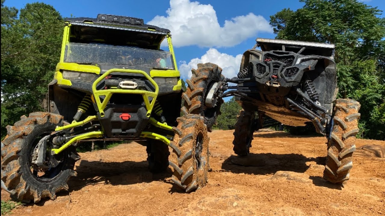 CAN-AM X3 ON 40’s DOMINATES RIVER RUN ATV PARK!!!