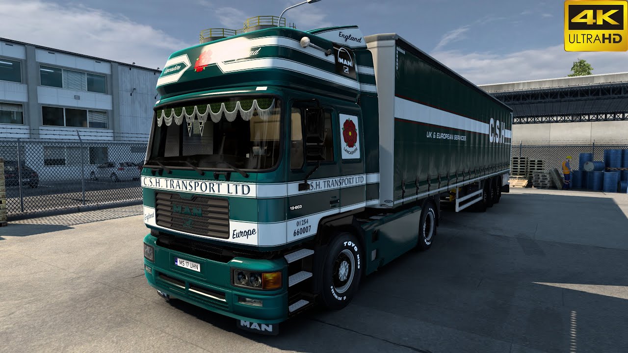 MAN F2000 | ProMods | ETS2 1.46 | Aalborg 🇩🇰 - Aarhus 🇩🇰