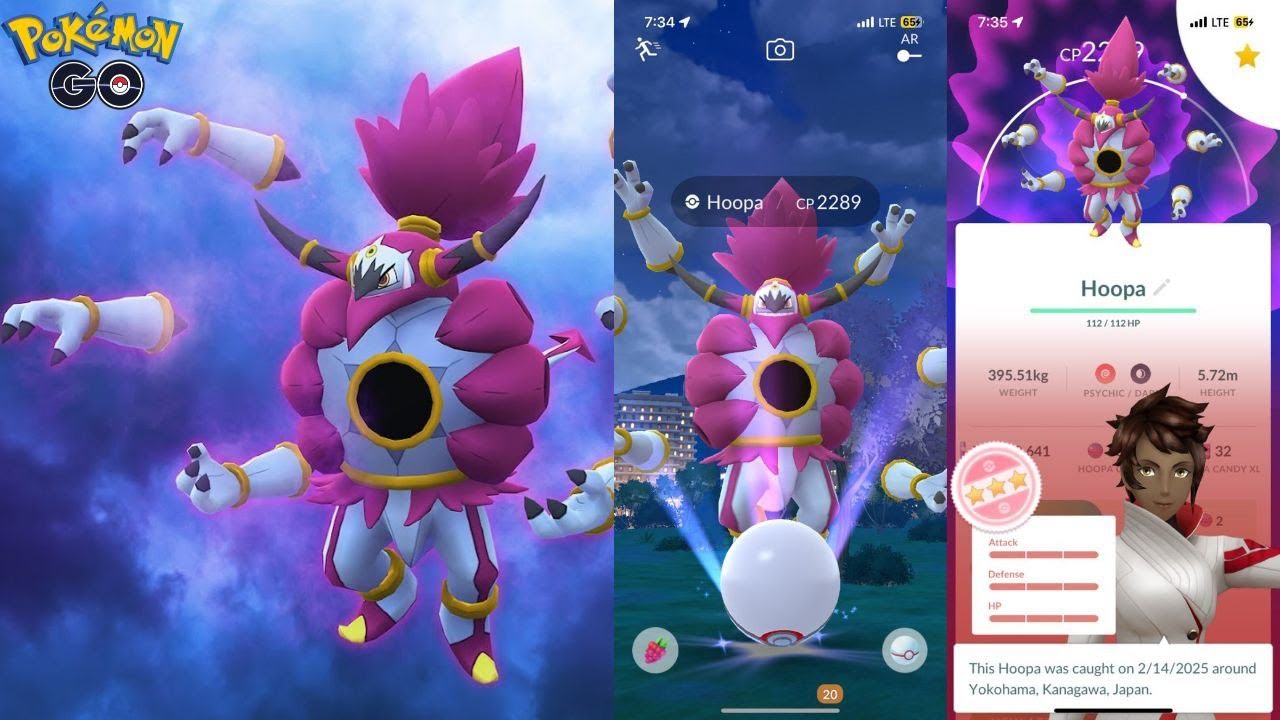💯✈️ Incursiones Hoopa Desatado |  Raids Hoopa Unbound | Pok&eacute;mon GO | Incursiones Engel GO