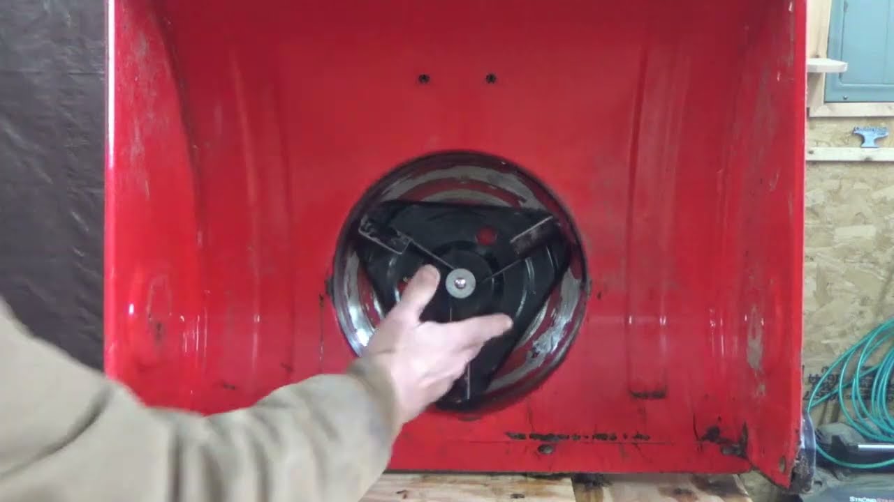 Замена подшипника шнека снегоочистителя Craftsman