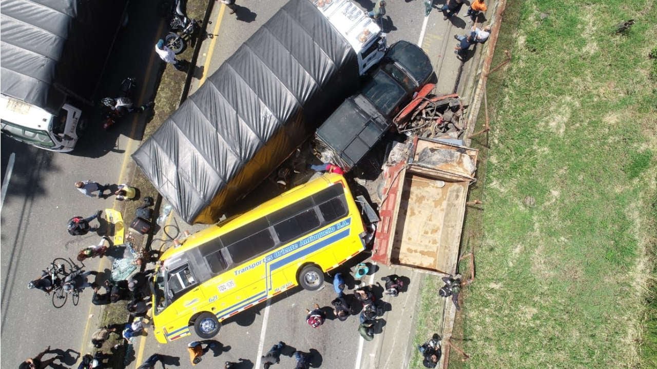 Accidente en Copacabana deja una persona fallecida