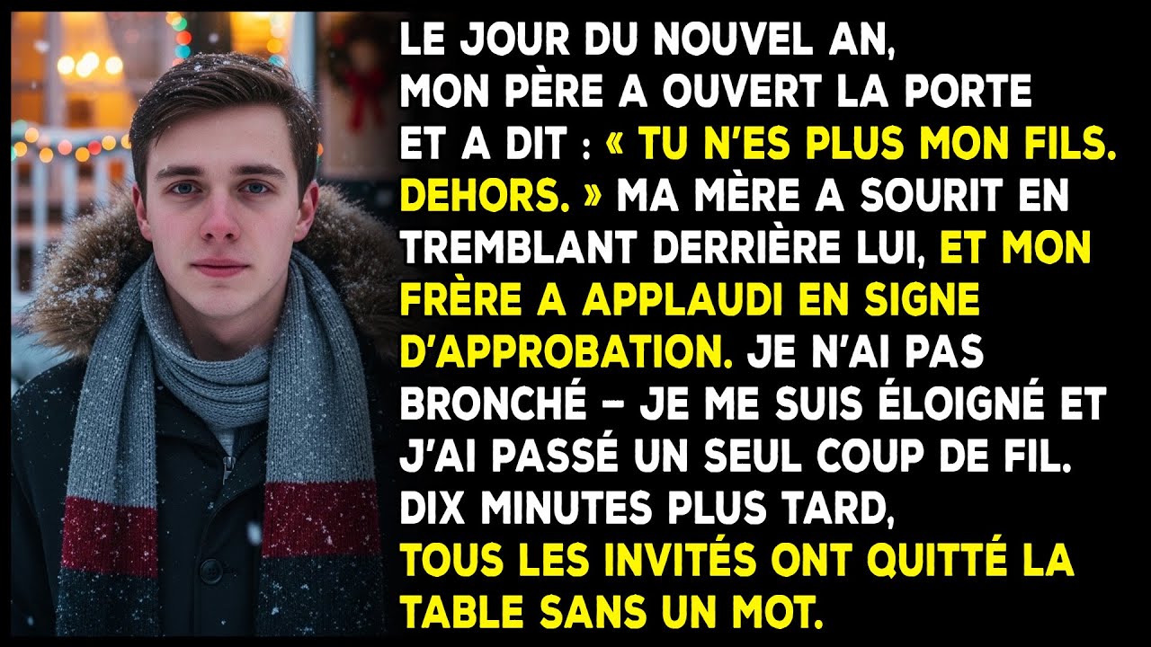 Nouvel An : mon père m'a renié. Un appel, et tous les invités ont quitté la table en silence.