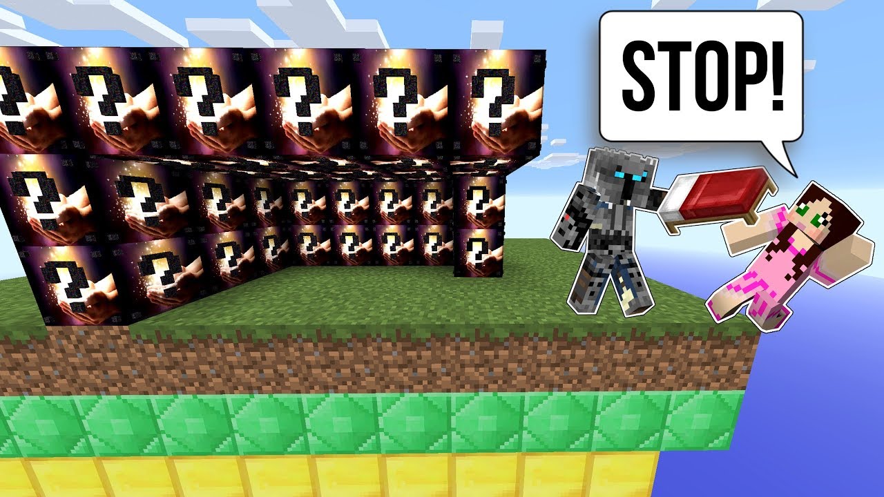 Minecraft: OVERPOWERED LUCKY BLOCK BEDWARS! - Modded Mini-Game