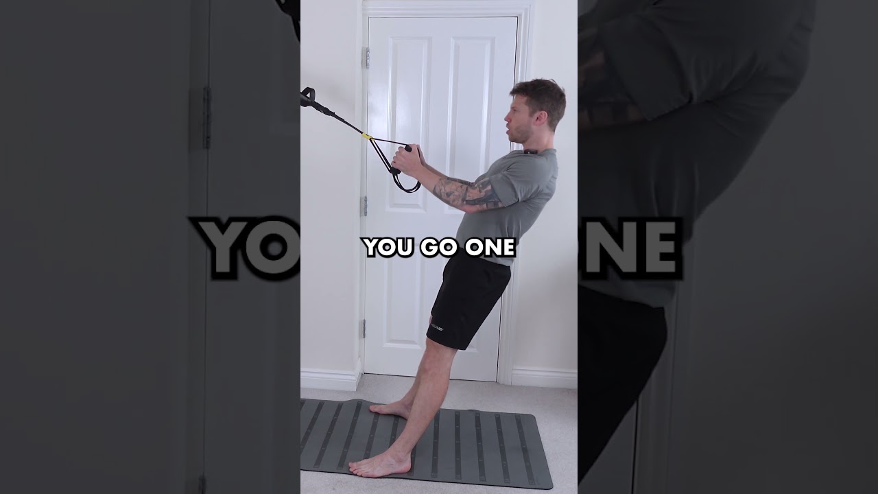 TRX Row Technique to Build a V-Shaped Physique