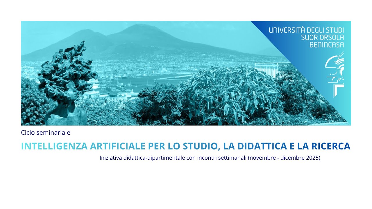 Intelligenza artificiale per lo studio, la didattica e la ricerca