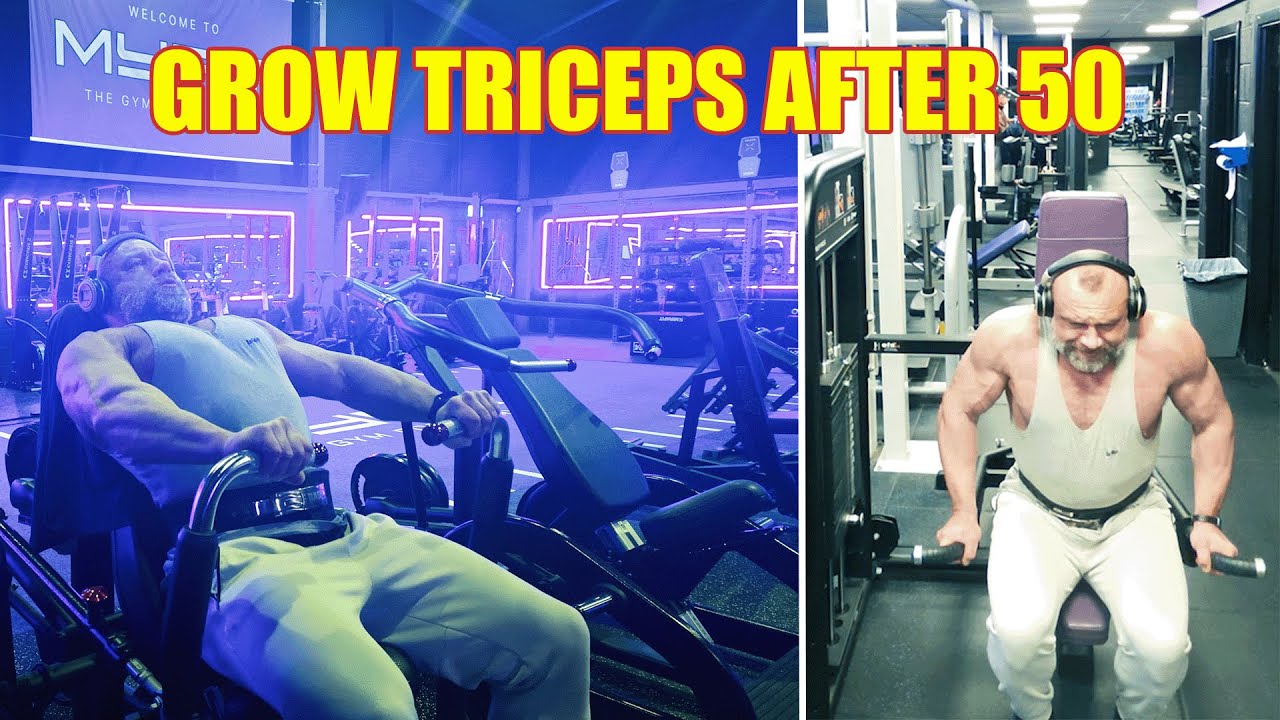 PUSH DAY | Grow Triceps after 50