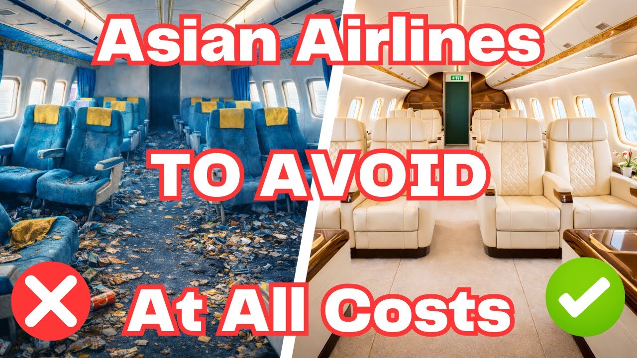 Asian Airlines TO AVOID At All Costs (And Few That Are Safe!)