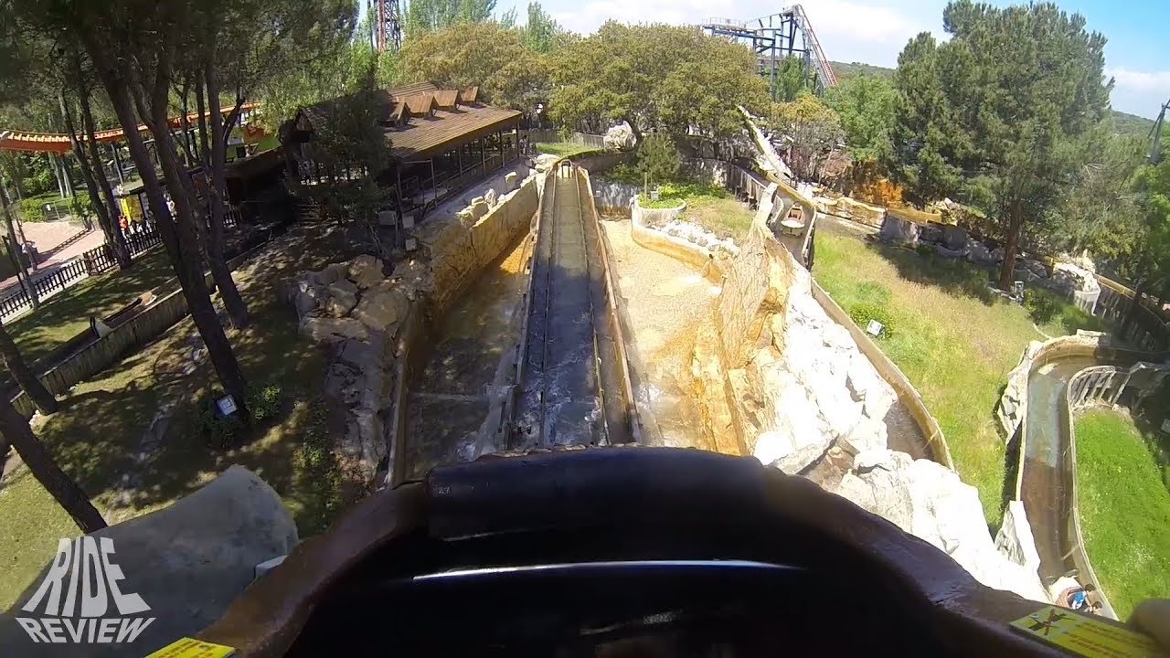 Aserradero - POV - Parque de Atracciones de Madrid - Log Flume