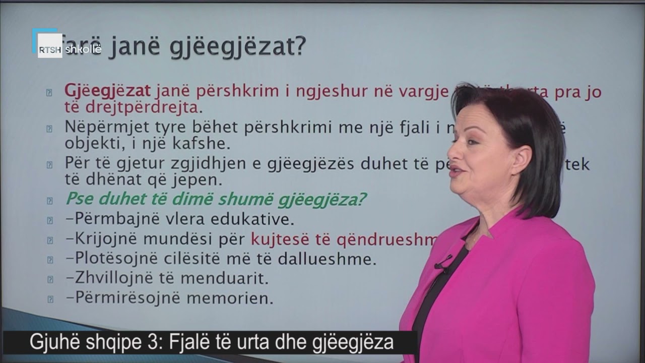 Gjuhë shqipe 3 - Fjalë të urta dhe gjëegjëza