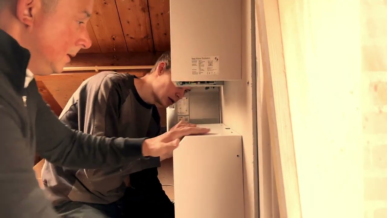 Installatie van 4x 5 kWh thuisbatterij van Sessy (2023)