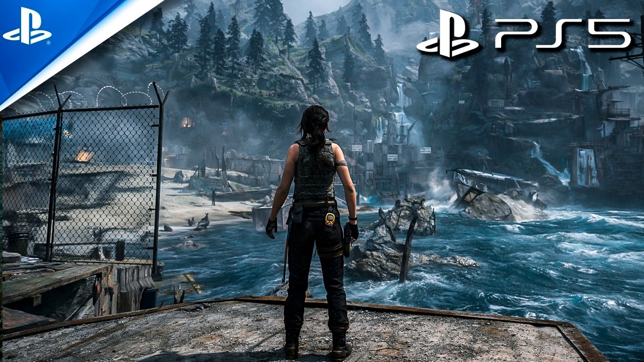 PERDIDOS NO CEMITÉRIO DE NAVIOS NA PRAIA MALDITA #08 | TOMB RAIDER DEFINITIVE EDITION NO PS5 4K60FPS