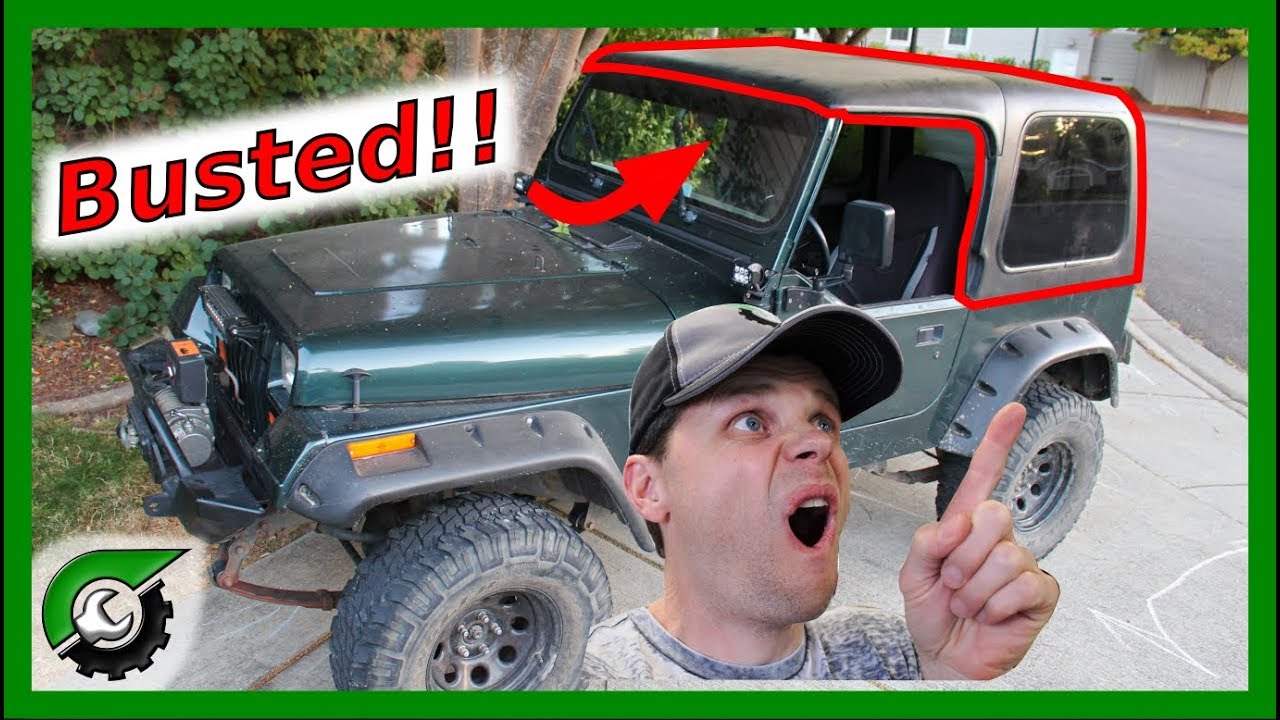 Jeep Wrangler Hard Top Rebuild