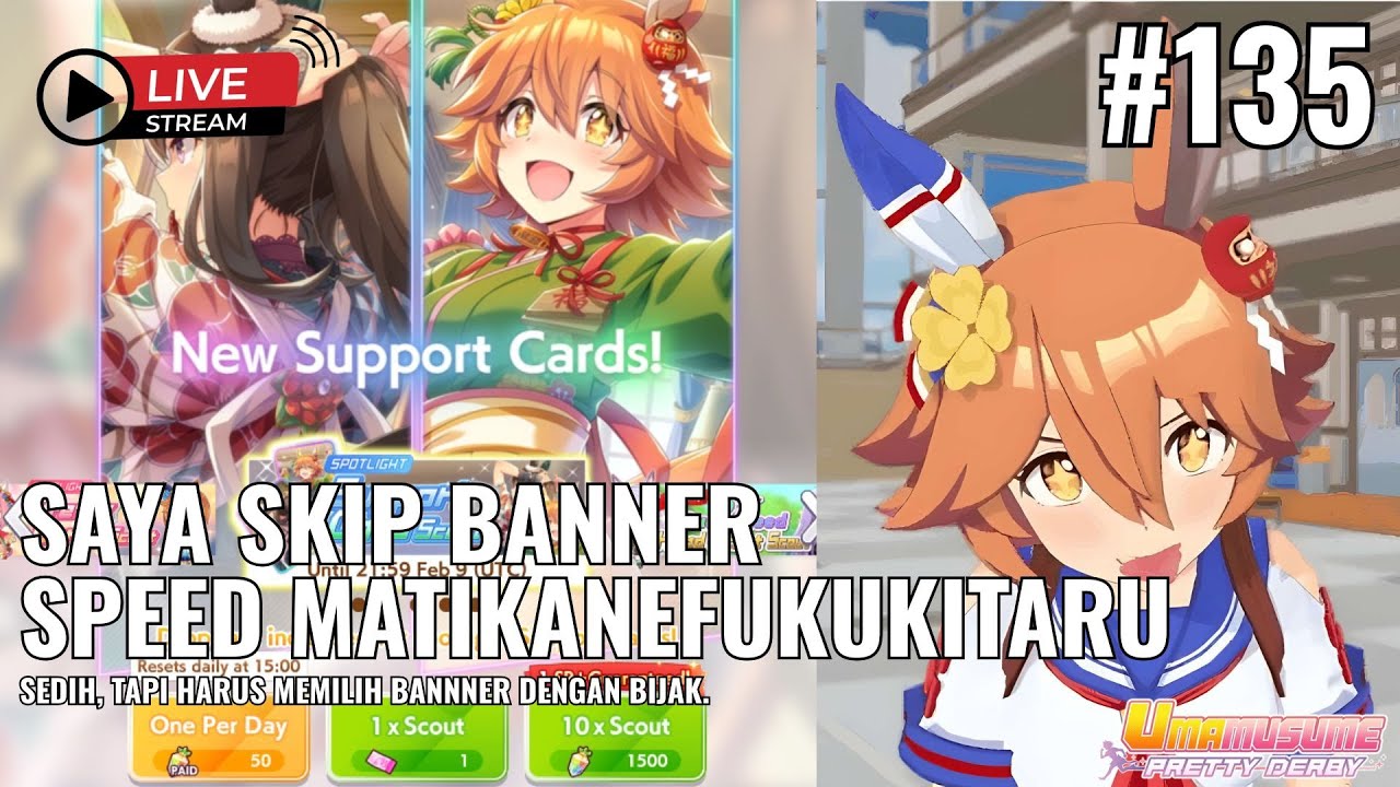 🔴 [LIVE] SAYA GAGAL & SKIP MATIKANEFUKU SPEED - OGURI CAP TRAIN | UMA MUSUME : PRETTY DERBY