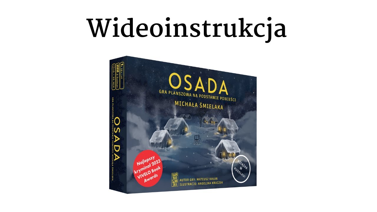 Wideoinstrukcja do gry planszowej Osada