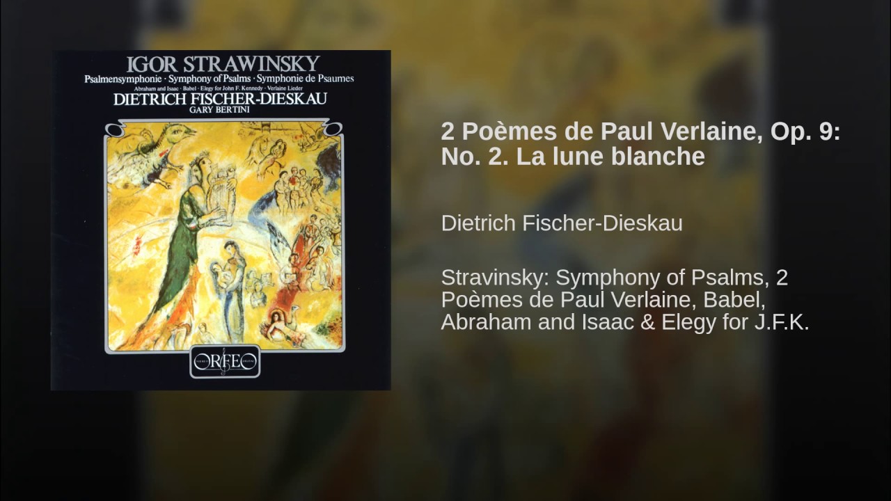2 Poèmes de Paul Verlaine, Op. 9: No. 2. La lune blanche