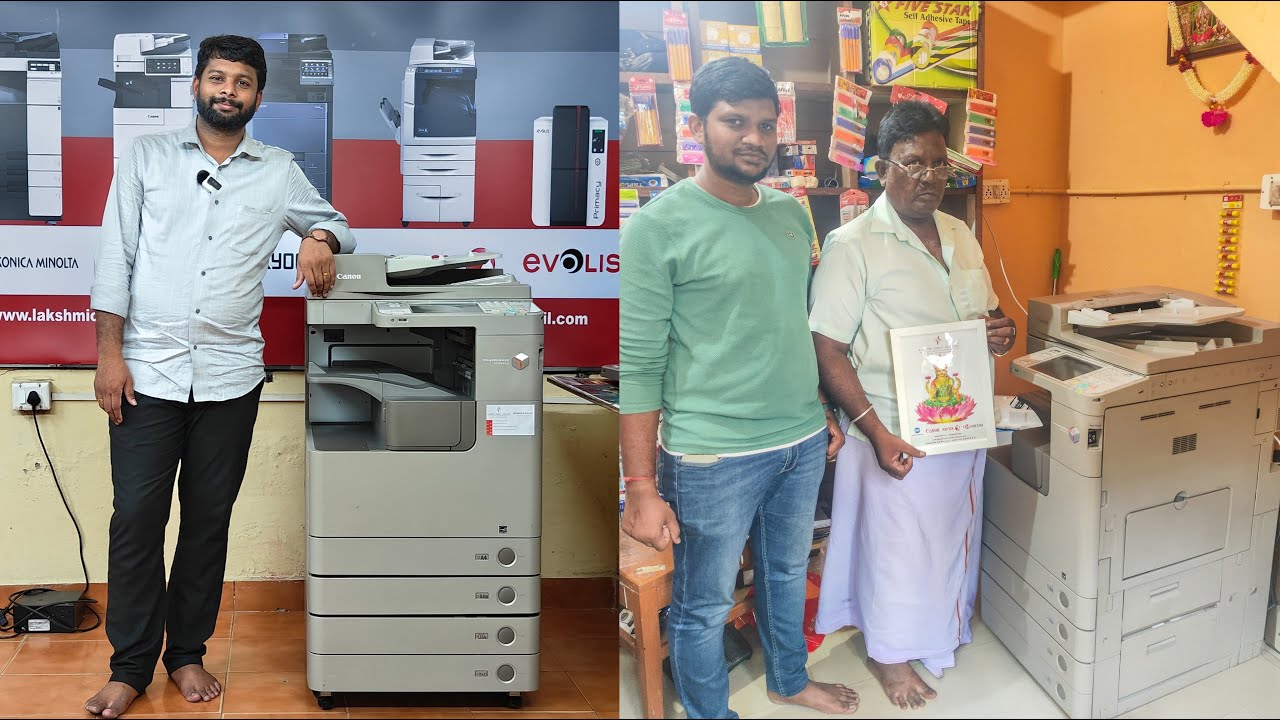 LOW PRICE XEROX MACHINE INSTALLATION  FOR SHOP | CANON IR ADV 4045 DELIVERED TO VELLORE