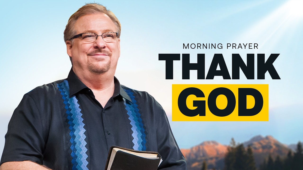 4 Minute Morning Prayers for Gratitude (DAILY PRAYER)