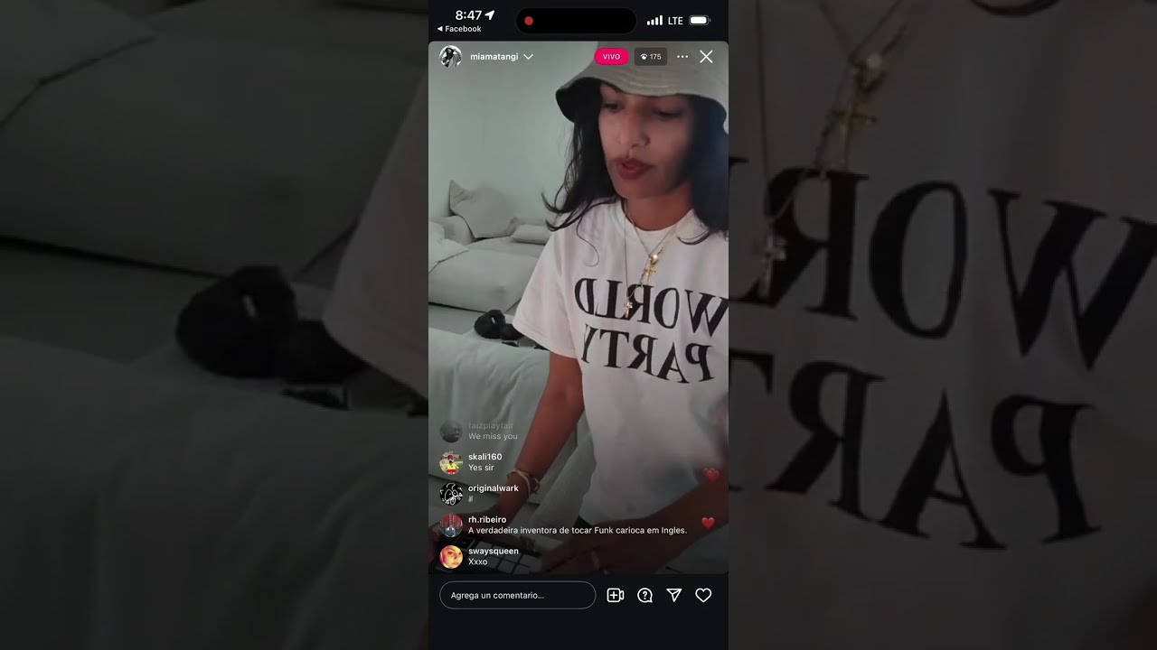 M.I.A. Instagram Live 24/07/2025