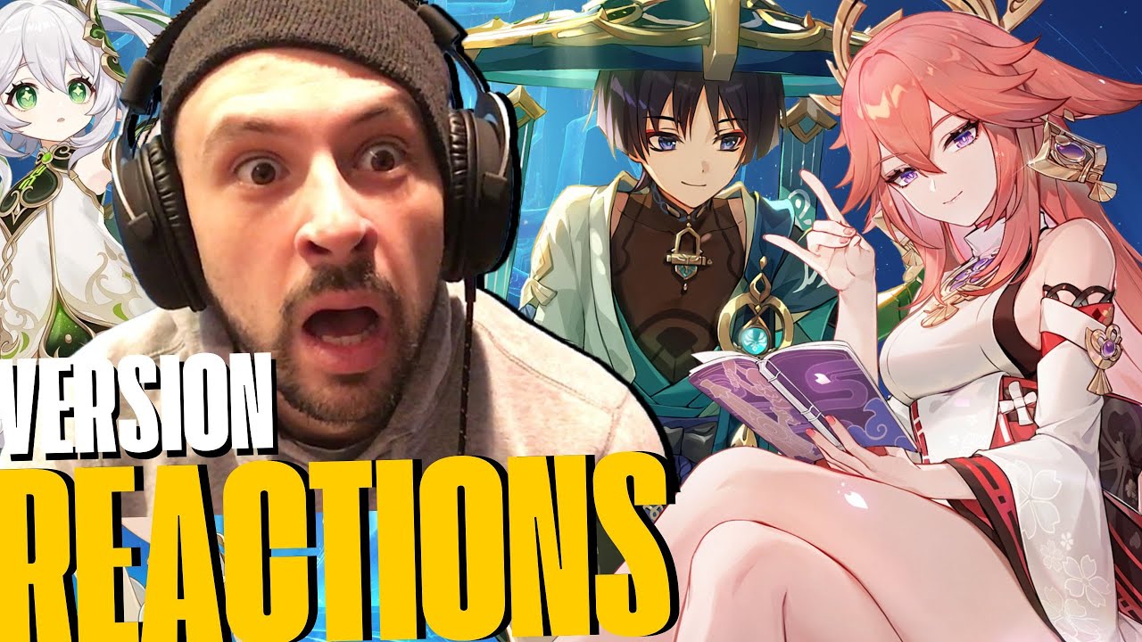 NEW Genshin Impact Player Reacting to Version Trailers