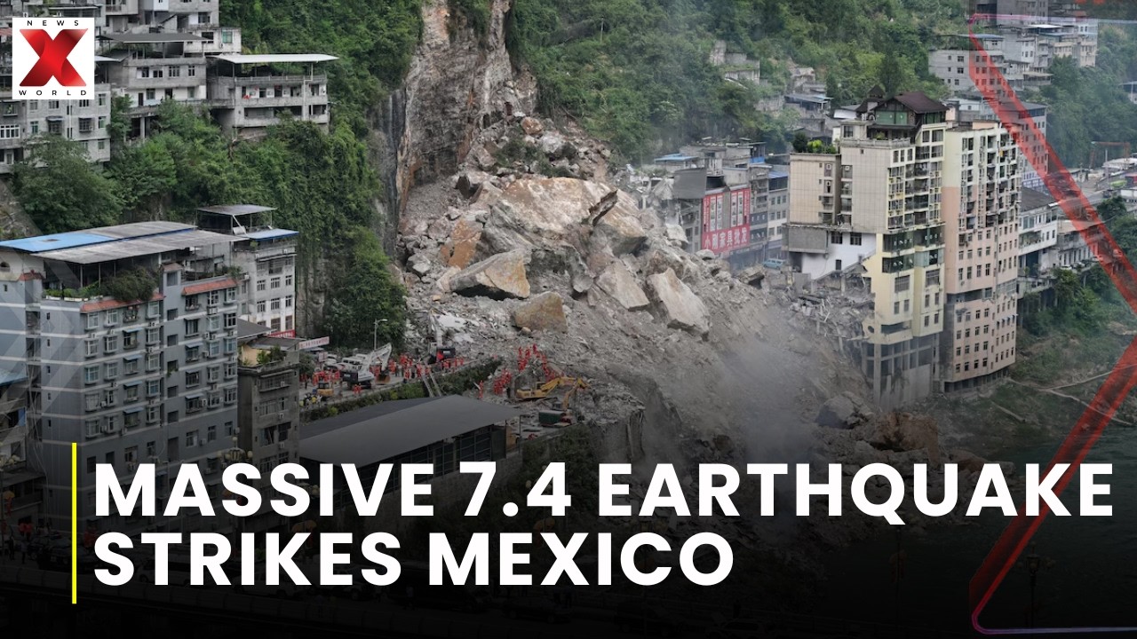 Mexico Hit by Powerful 7.4 Quake as Tsunami Threat Raises Regional Alarm | NewsX World