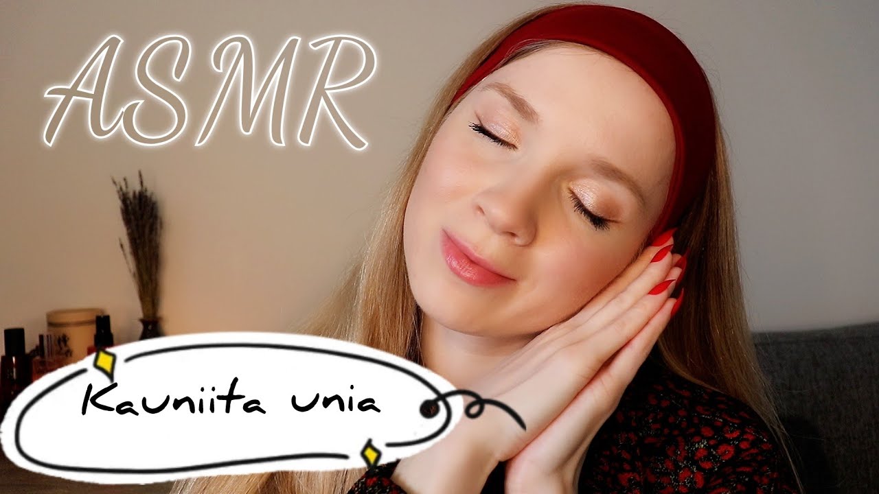 ASMR SUOMI Autan Sinua Rentoutua❤️ASMR Terapia &Hypnoosi💤Positiivisia Affirmaatioita, Lähikuiskailua