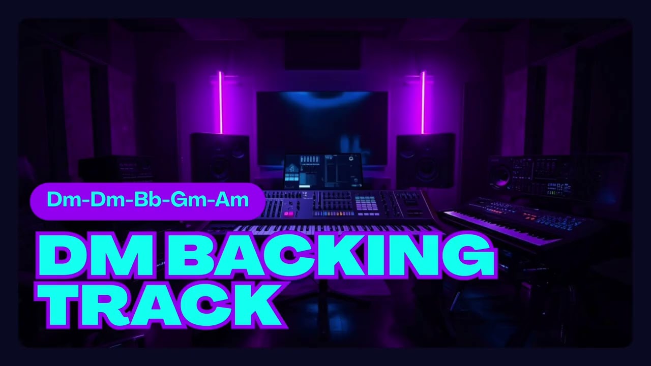 Dm Blues Rock Backing Track | D Minor Soloing Jam Track