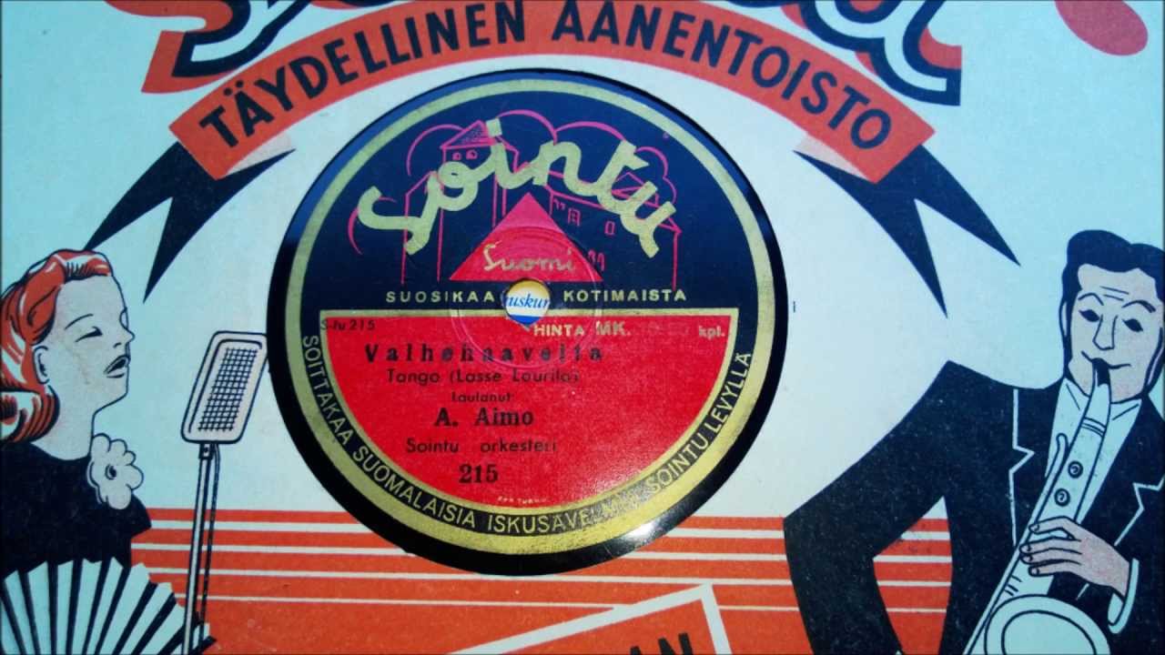 Valhehaaveita, A. Aimo ja Sointu-orkesteri v.1939