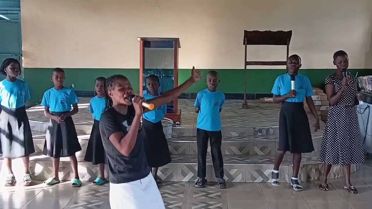 CHILDREN SERVICE AT USHINDI BAPTIST CHURCH UGANDA