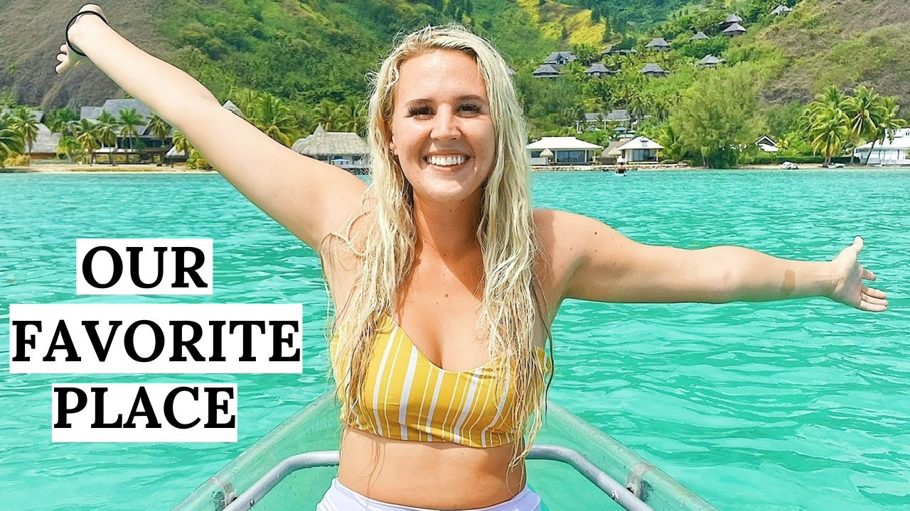 The CLEAREST Water In The World | Moorea, French Polynesia