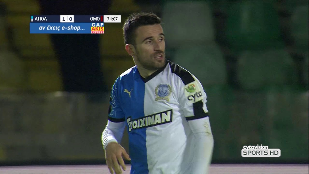 ΑΠΟΛΛΩΝΑΣ - ΟΜΟΝΟΙΑ 04/01/2020 15η αγωνιστική 2 - 1
