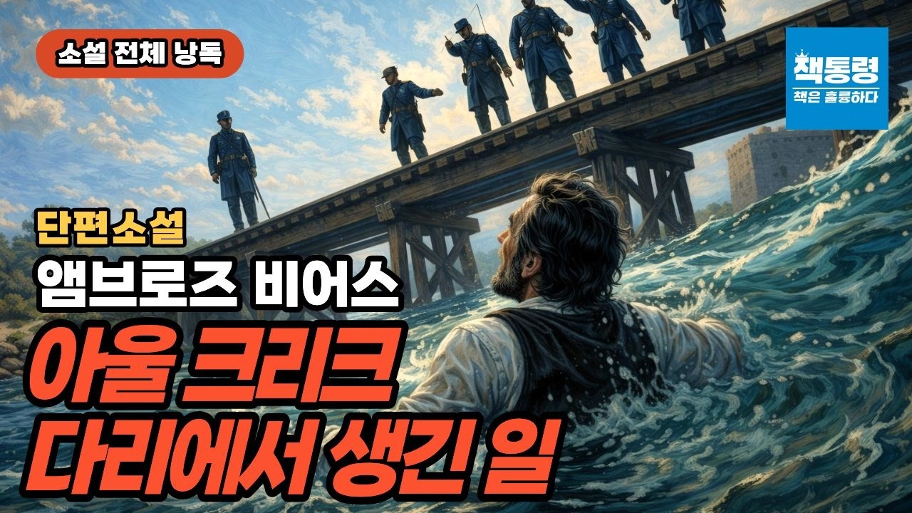 [오디오북+작품 해설] 앰브로즈 비어스 / 아울 크리크 다리에서 생긴 일(단편소설) / 소설 전체 낭독