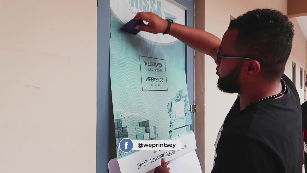 One Way Vision Install